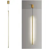 Toolight Lampe Suspendue Led APP1414-C 100cm Gold