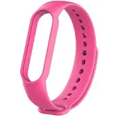 Beline pasek Mi Band 5 rózowypink (Plastique, Silicone), Sangles de montre, Pink, Rose