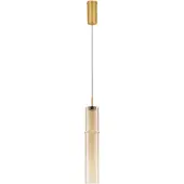 Nova Luce Suspension unique Sano 1 or clair