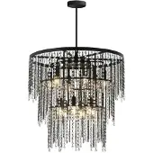 Toolight Lampe Suspendue APP1314-CP Black