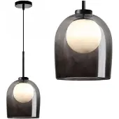 Toolight Lampe Suspendue APP1026-1CP Black