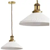 Toolight Lampe Suspendue APP1172-1CP White