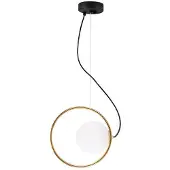 Toolight Lampe Suspendue APP1273-1CP Gold