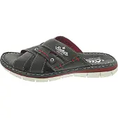 Rieker Mule anthracite / rouge / blanc