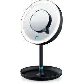 Beurer BS 45 Miroir de maquillage Autoportant Carré Noir