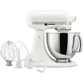 KitchenAid Robot pâtissier Artisan 5KSM125EPL 300 W Blanc Porcelaine