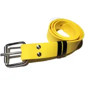 Metalsub Stainless Steel Silicone Buckle Marsellaise Belt Jaune