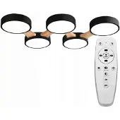 Toolight Lampe APP526-5C Flat Black
