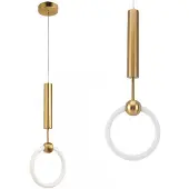Toolight Lampe Suspendue LHJ059-1CP Brushed Gold