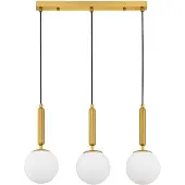 Nova Luce MONET Suspension E27 triple or 60x15x155cm dimmable 9080126 (E27)