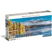 Clementoni - Puzzle Panorama Wanaka: Złote Refleksje, 1000 Elementów