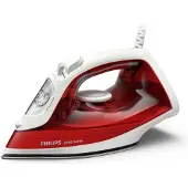 Philips 2000 Series Dst2010/40 Non-stick Steam Iron Rouge One Size / EU Plug 220V