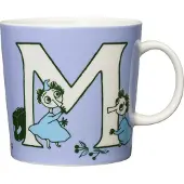 Arabia Moomin puodelis 0,4L ABC M, Tasse, Multicolore