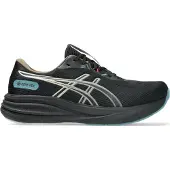 Asics Chaussure de course 'Gel-Pulse 17' écru / bleu cyan / noir