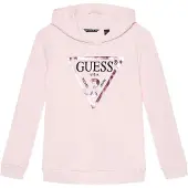 GUESS Sweat-shirt rose / rose foncé / noir