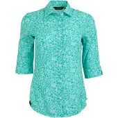 Regatta Kinnis 3/4 Sleeve Shirt Bleu 34 Femme