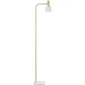 Nova Luce Paz Skandi Lampadaire en or mat