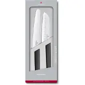 Victorinox Swiss Modern set de 2 couteaux, noirs