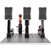 Simagic P2000 Ensemble hydraulique à 3 pédales avec capteur de charge 200KG