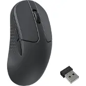 Keychron M3 Mini Wireless (Filaire, Sans fil), Souris, Noir