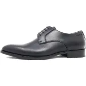 Digel Simon : Chaussures de ville pour hommes, chaussures de ville à lacets, noires, élégantes