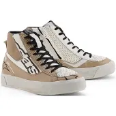 Alpinestars Stella Stated Flair, chaussures de moto pour femmes, blanc/beige, taille 8