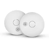 Housegard Luma wireless, series-connected smoke alarm, incl. 10-year battery, 2 packs