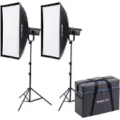 Nanlite Fs-300b Kit Lighting Set Argenté