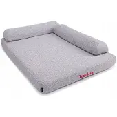 TrueLove lit pour chien canapé lit gris clair L