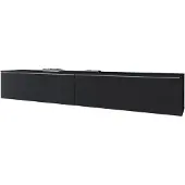 Minio Meuble TV CERIEE 180 – noir graphite