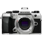 OM SYSTEM Appareil photo hybride OM-5 Mark II Argent