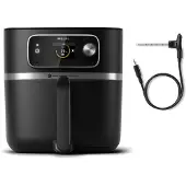 Philips Airfryer XXL Connected HD9880/90 + Thermomètre Alimentaire