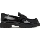 Karl Lagerfeld , modèle Lowell, mocassin, référence KL42224-000, couleur noire, taille 40