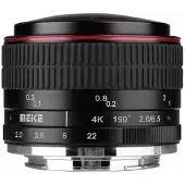 Meike 6,5 mm f/2.0 Fisheye Fujifilm Monture X