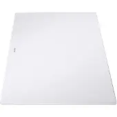 BLANCO Planche à découper en verre blanc verre de sécurité 497 x 350 mm Compatible avec AXIA III, Planche à découper, Blanc