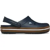 Crocs Sabots bleu marine / noisette / blanc