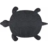 Super Merchant Pas japonais tortue - L 23 x l 32,2 x H 1,8 cm - Noir