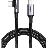 UGREEN Câble US334 70645 USB-C (coudé) / USB-C (droit) 100W PD 2m - noir