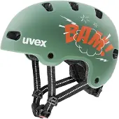 Uvex Kid 4 Style, casque vélo, junior, vert/orange