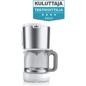 Braun KF1500WH PurShine Machine à café filtre