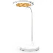 Nedis Lampe de bureau LED avec miroir, intensité réglable, 3 modes, rechargeable