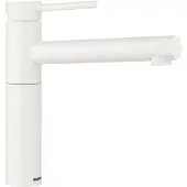 BLANCO ALTA II Robinet de cuisine Robinet haute pression blanc granite argenté