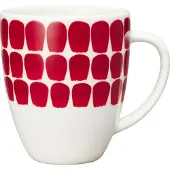 Arabia Tuokio Mug, red, 0.34L, Tasse, Rouge