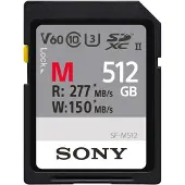 Sony Carte SD SF-M 512 Go R277/W150