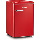Severin RKS 8830 Retro frigo combine Pose libre 108 L D Rouge