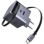 UGREEN Chargeur Mural Usb-a Et Usb-c 65w Gan