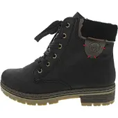 Rieker Bottines à lacets caramel / noir