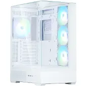 Zalman Boîtier sans alimentation - P40 Prism Plus - Moyen tour - Format ATX - Blanc