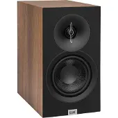 Elac Debut 3.0 B5.3 bookshelf speaker pair, walnut (1 paire), Enceinte hifi + home cinéma, Noir, Marron