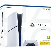 PS PS5 Disc Konsole, Console de jeu, Blanc, Noir